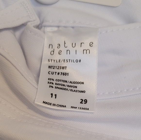 MARISOL WHITE SKINNY JEANS - Picture 4 of 5